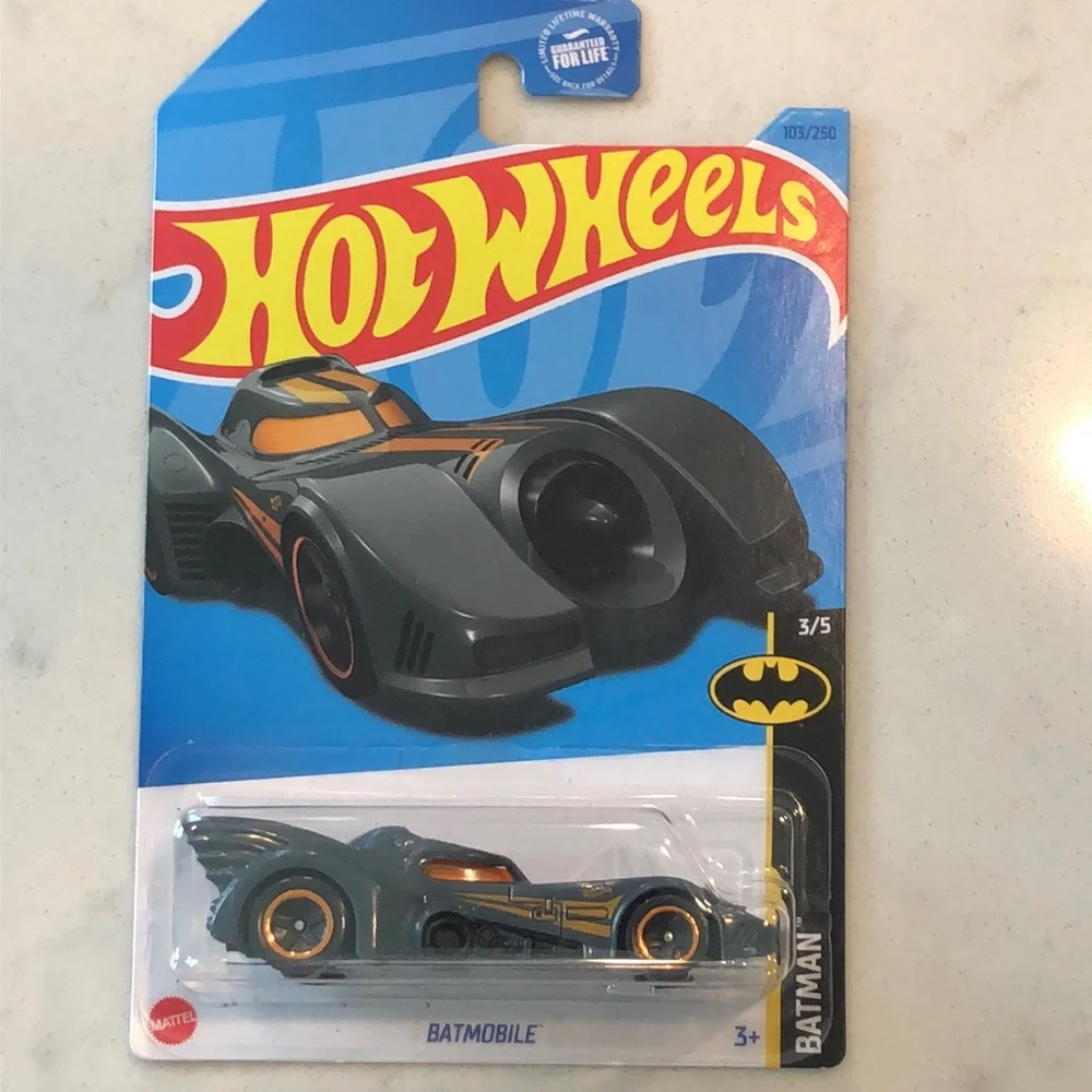 Batmobile Toy Car - Gray and Orange